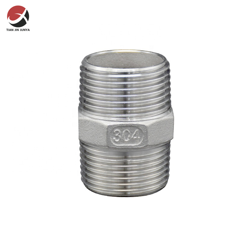 不鏽鋼(gāng)六角外絲(si)接頭