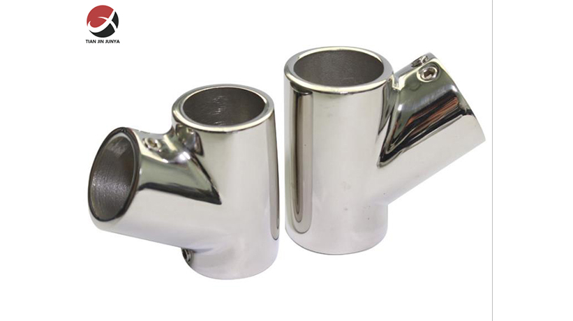  不鏽鋼(gang)60度三通船用(yong)五金配件