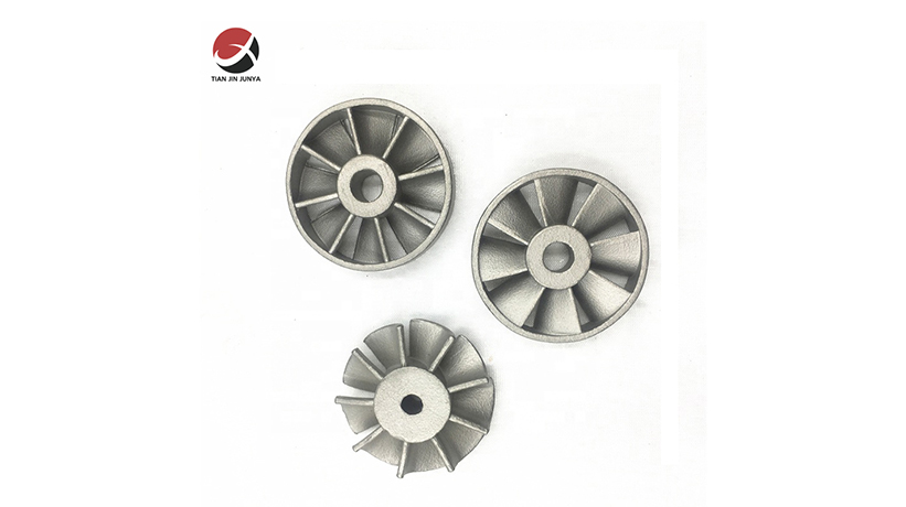 不(bú)鏽鋼鑄造(zao)定制件葉(yè)輪泵配件(jian)